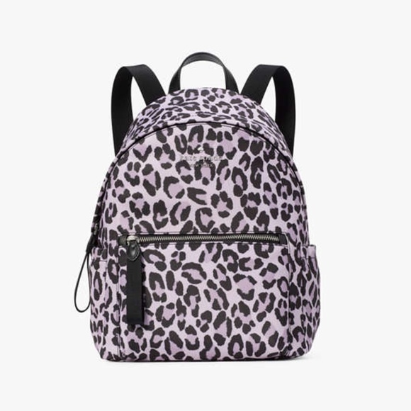 NWT Kate Spade Chelsea Spotted Leopard Medium Backpack - Picture 4 of 4
